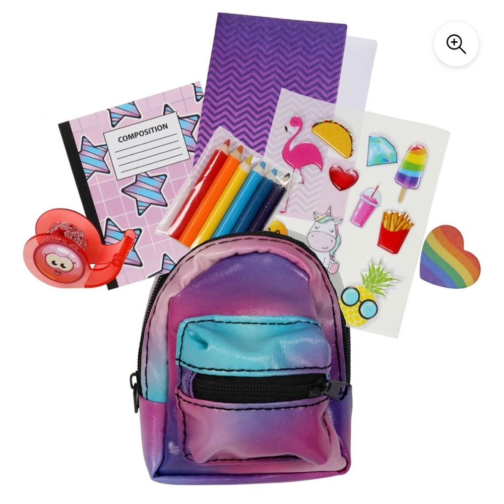 Shopkins Real Littles Toy Backpacks Bundle of 3